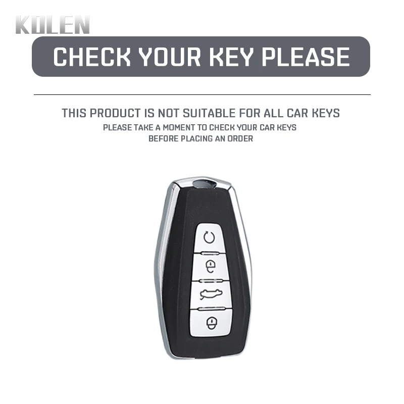 TPU Car Remote Key Case Cover Shell Fob For Geely Coolray X6 Geometry C Emgrand Kulrey Global Hawk GX7 Okavango Bag Accessories