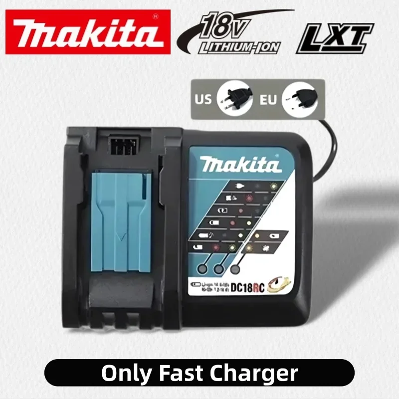 Original Makita 18V Battery 6Ah, High Capacity Lithium-Ion
