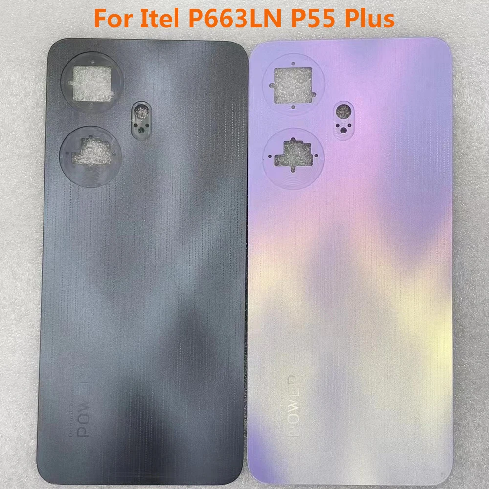 

For Itel P663LN Back Cover P55 Plus Battery Cover Housing Door Back Rear Case Repair Parts