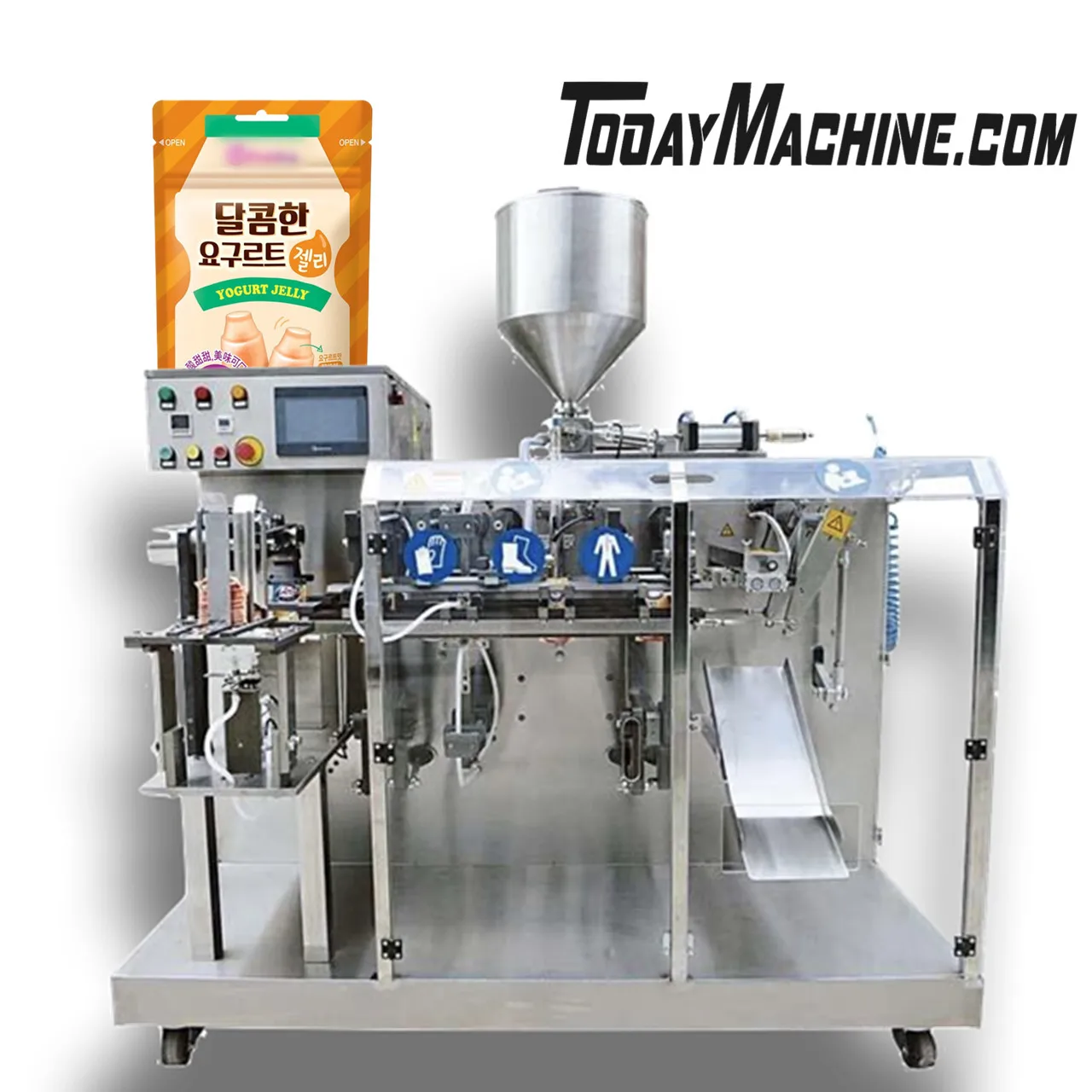 Multifunction Premade Bag Liquid Pasty Fluid Detergent Filling Packing Machine