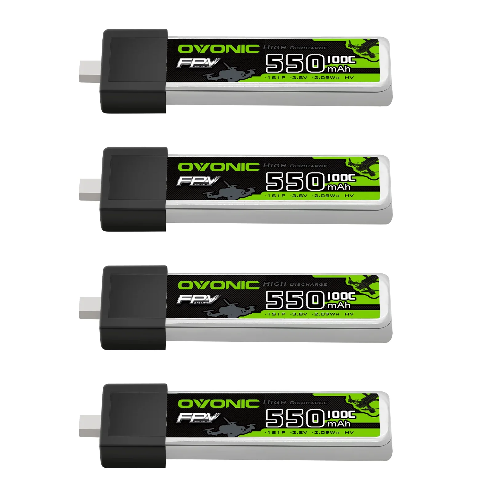 OVONIC 1S LiHV 550mAh 100C Hig - Drone Battery Bag recension och pris