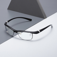 Fashionable Half Frame Eyebrow Anti Blue Light Presbyopia Mirror High-Definition Resin TR90 Sports Men's And Women's Eyewear