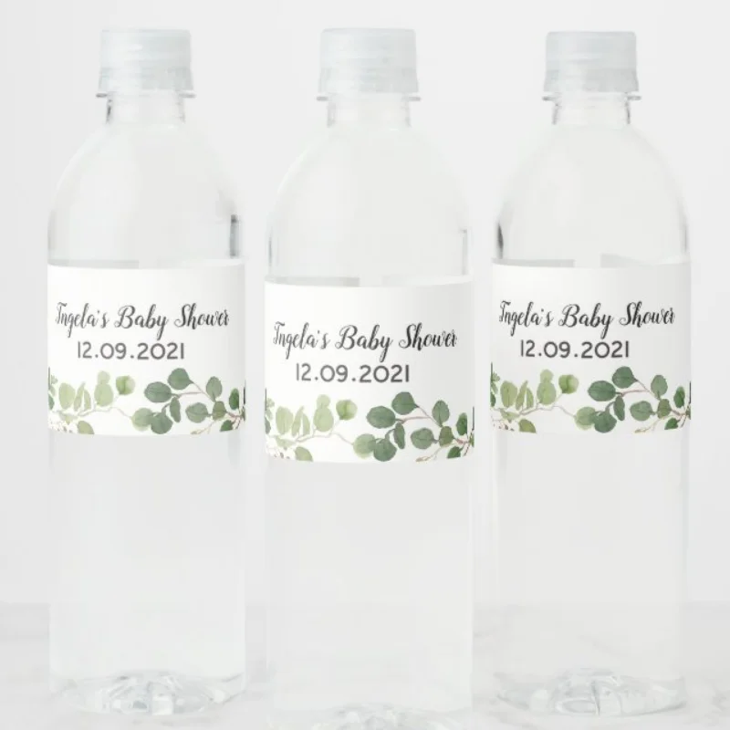 Personalized Customization of Wedding Water Bottle Labels, stickers, Birthdays, Anniversaries, Parties, Communion, Waterproofing view 5