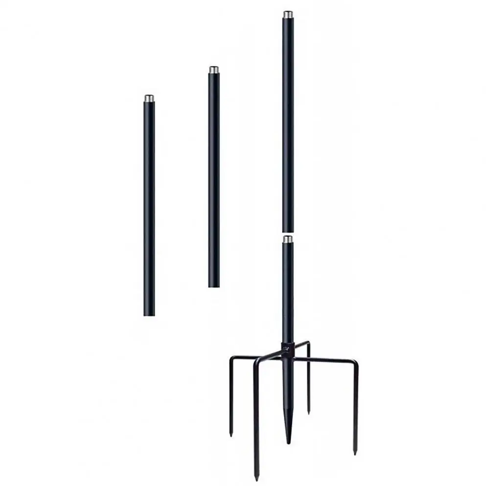 Shepherd Hooks Thick Adjustable Rust Resistant Shepards Hooks For Outdoor Solar Lights, Lanterns, Flower Basket, Bird Feeder