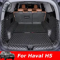 For Great Wall New Haval H5 2024 2025 Fit Trunk Mat Car Interior Durable Carpet for Back Storage Trunk Cargo Mat Accessories