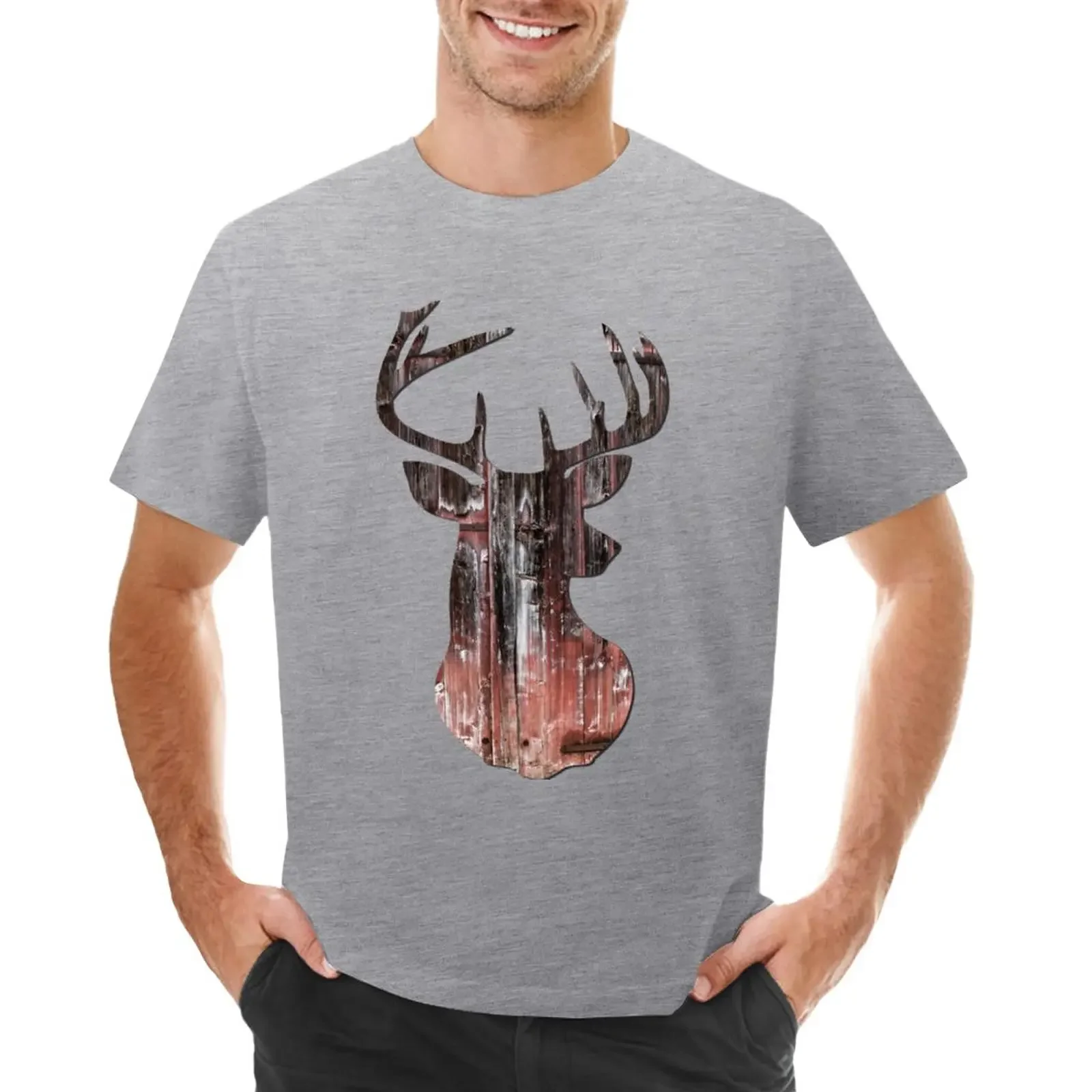 Woodgrain Buck! T-Shirt shirts graphic tees aesthetic clothes funnys mens graphic t-shirts pack