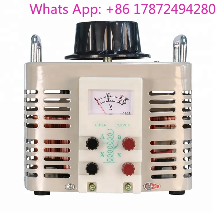 Single Phase Manual Type TDGC2-30KVA Variac Transformer Output Voltage AC Current Copper Transformer General-Purpose SVC