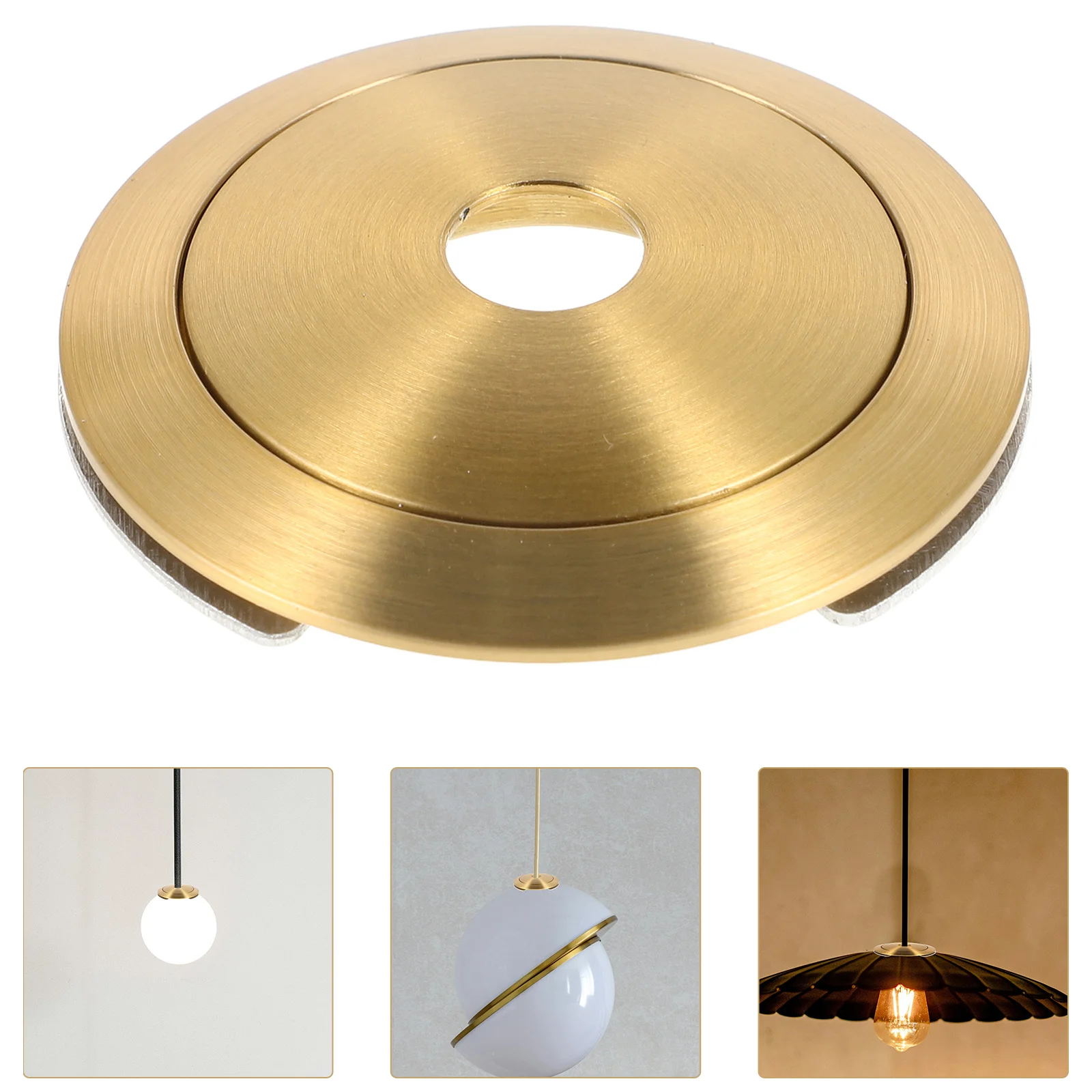 

1 set 1 Set Glass Lampshade Hardware Parts Metal Fixing Ring Easy Installation Shade Sealing Gasket Lamp Cover Mounting Adapter