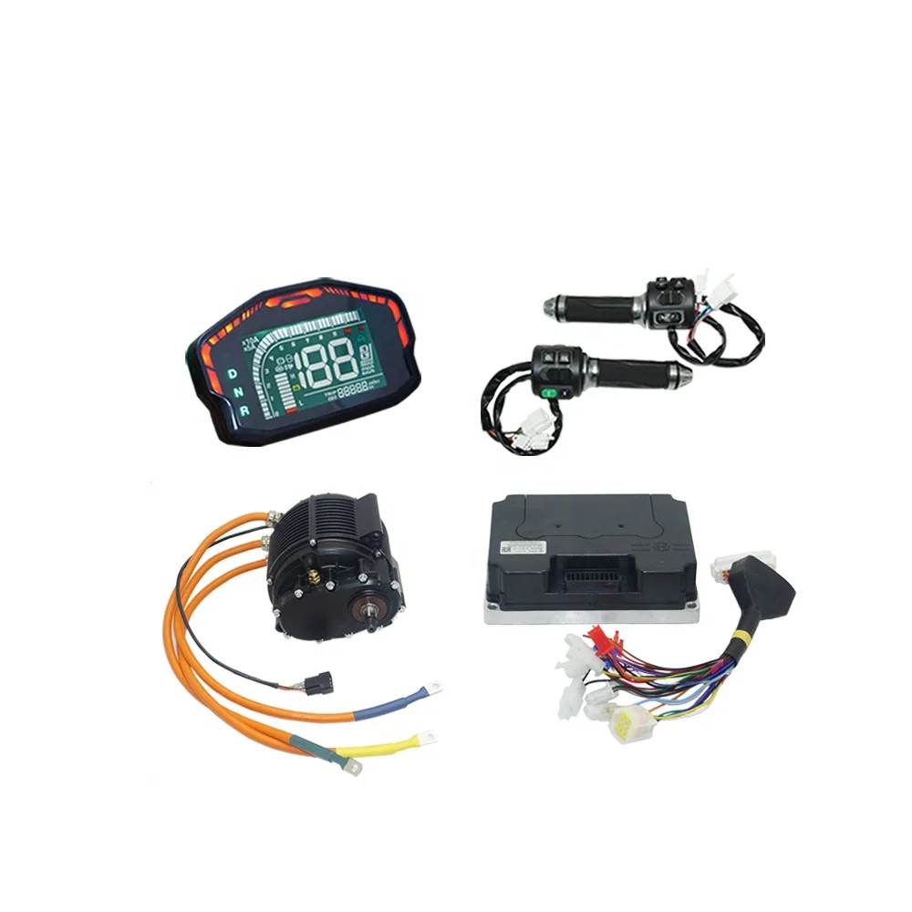 

Hot selling:165 12KW Electric Motorcycle Motor Sprocket Gearbox ND72890 Controller Fardriver for Bluetooth Dongle New Conditi