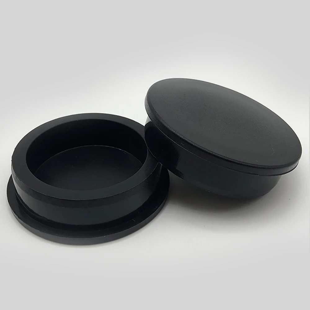 

Dia6mm-81.3mm Black Silicone Plug Circular Dustproof Sealing Cover Heat-Resistant Silicone Hole Plug Sealing Protector End Cover