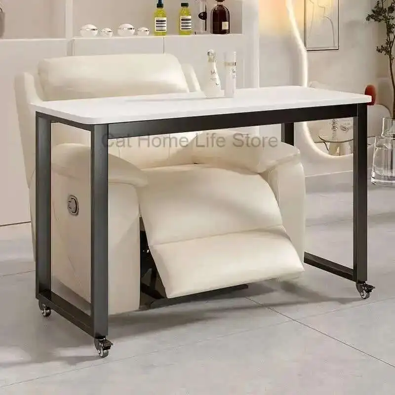 

Mesa Para Nail Designer De Unhas Economic Portable Manicure Table Foldable Reconstruction Salon Chair Cheap Simple Desk Nails
