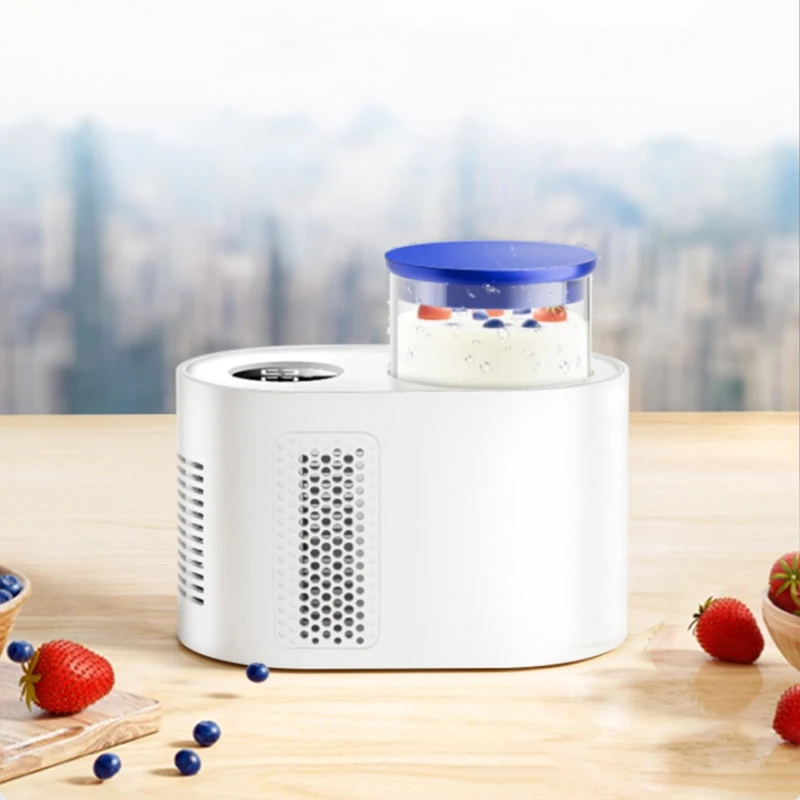 

Домашняя автоматическая машина для приготовления йогурта, маленькая машина для ферментации, мини-чашка, многофункциональная