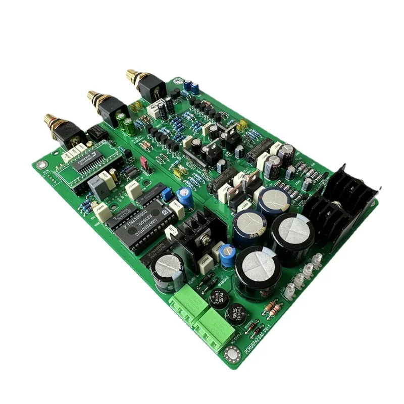 

PCM56P DAC Coaxial Input Decoding Board CS8412CS Reception SAA7220 Digital Filtering Support I2S Amamero Bluetooth USB Input