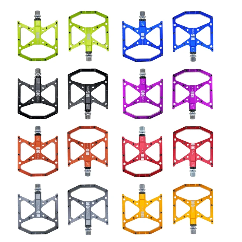 

1pcs Mountain Bike Aluminum Alloy Palin Pedal Platform Pedals for BMX MTB