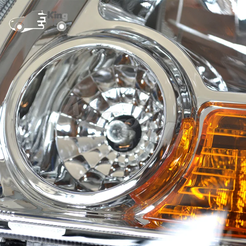 For Wuling Sunshine 6376NF Halogen Headlight Assembly OEM Style Front Headlamp Bulb Socket Plug & Play Replacement