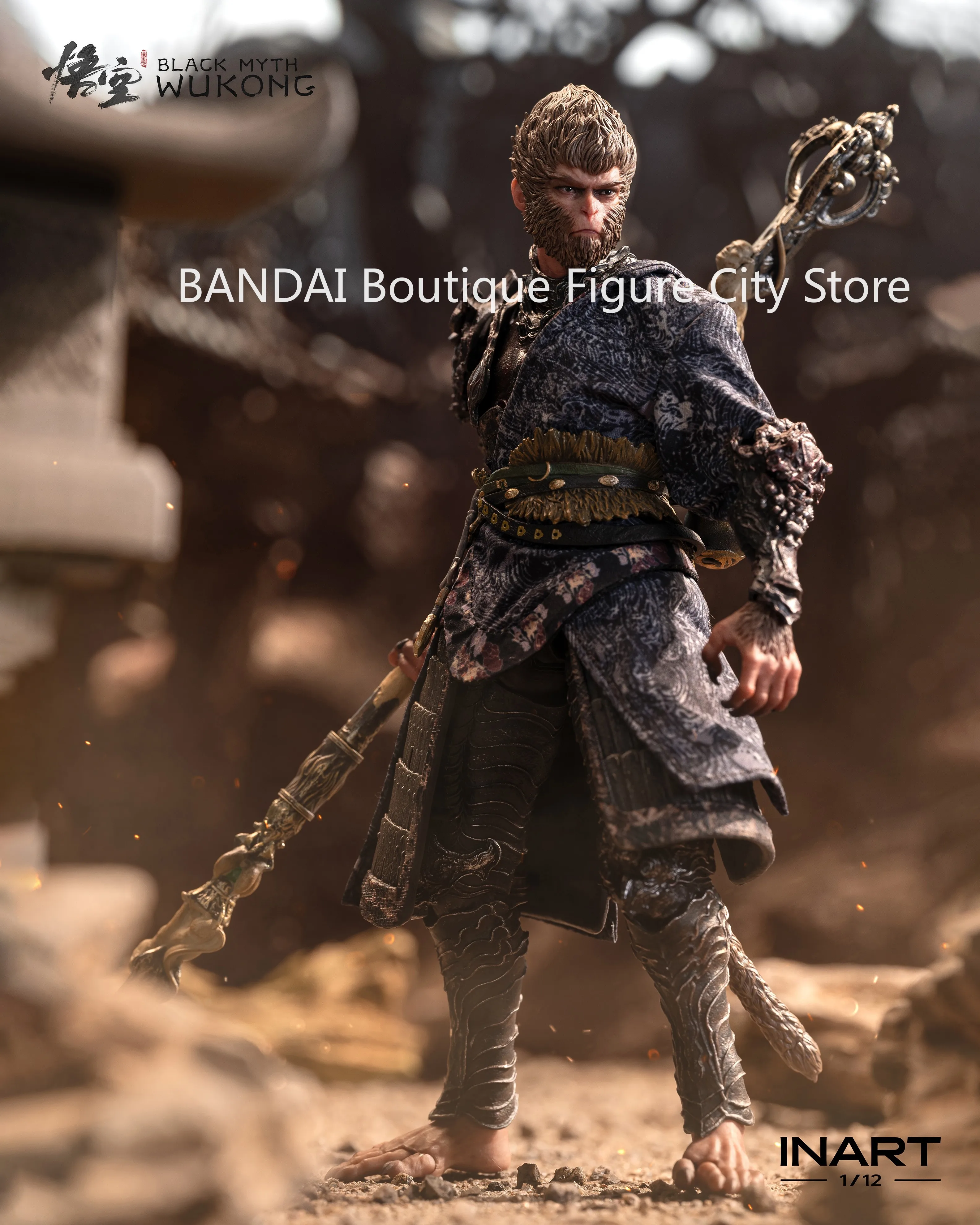 

【Presale】INART Game Science G0002 1/12 Black Myth Wukong Destiny Man Bronze Set Normal Edition Deluxe Edition Moving