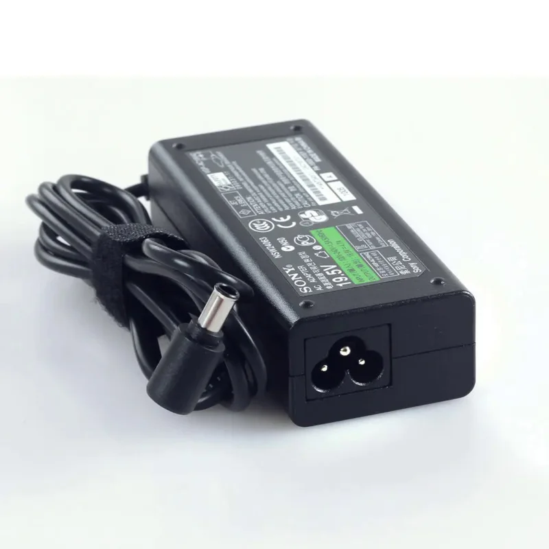 1PC 19.5V4.7A SONY Adapter VAIO Computer Charger Line AC19V4