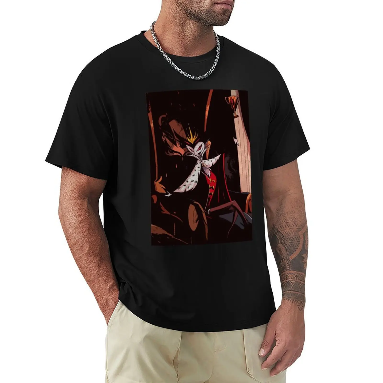 

STOLAS HELLUVA BOSS T-Shirt luxury designer croswit shirt man custom t shirt Funny t-shirt heavy weight t shirts for men