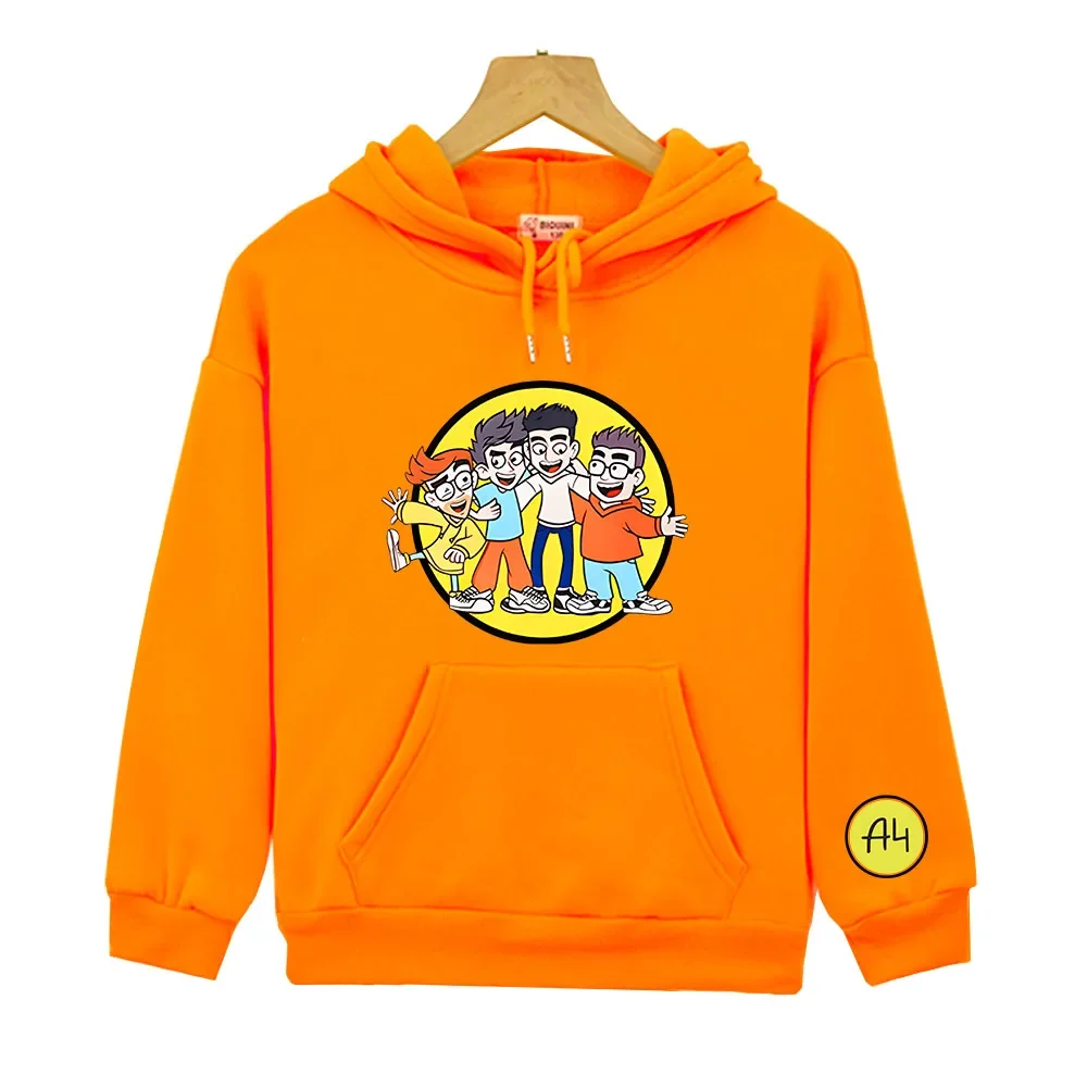 Мерч А4 Hoodie Lamba Print Sweatshirts Boys Girl Baby Clothing Влад Бумага А4 для детей Kids Clothes Tops Cartoon Sudadera Mujer