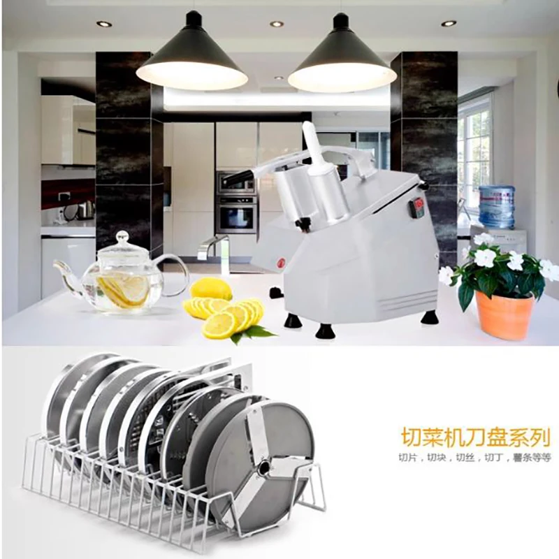 Multi functional vegetable slicer restaurant canteen efficient time-saving effort-saving