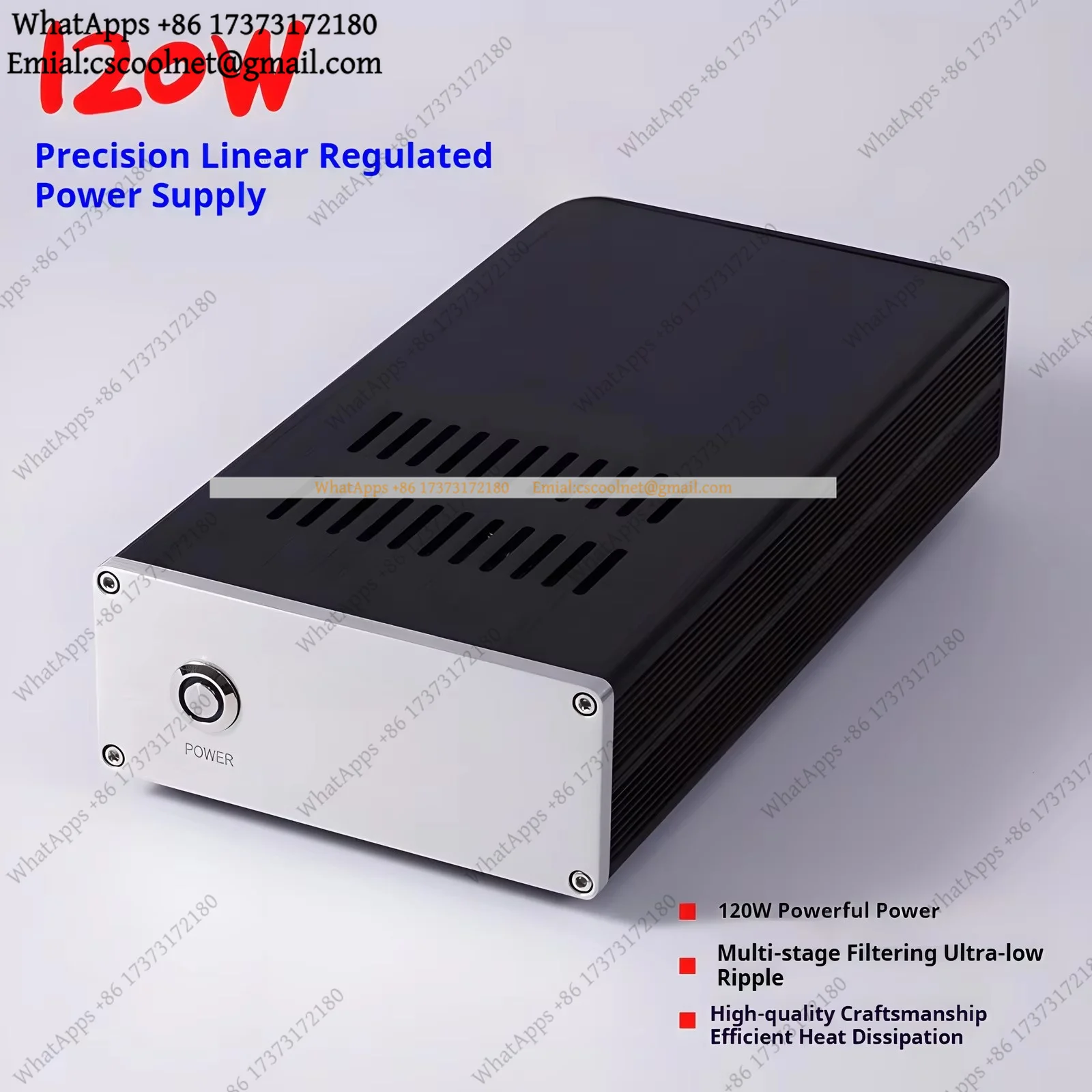 k06 Creadvent 120W DC Linear Stabilized Power Supply DC Output 5V 9V 12V 24V Default 12V Hard Disk Box NAS Circuit