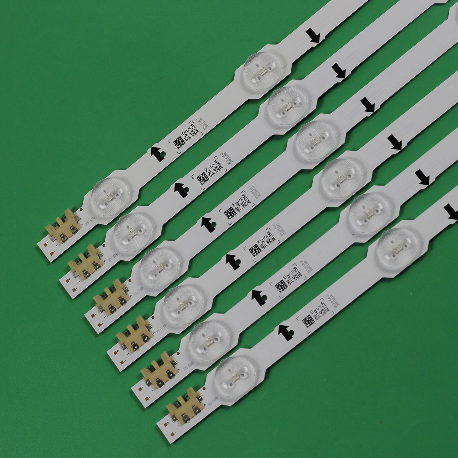 Tira LED para Samsung, UA40HU5900, UA40HU5920, UA40HU6000J, UA40HU7000, DUGE-400DCA-R4, BN96-32174A, 12pcs