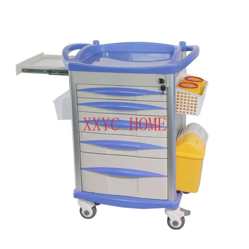 

Medical hospital trolley emergency medicine anesthesia crash cart price for hospital use