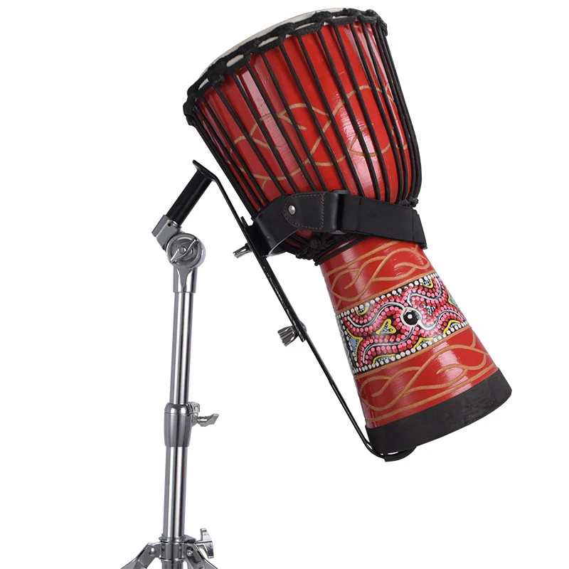 

Hooqu Instrument Metal African Drum Stand Tambourine Stand Performance Drum Stand Tambourine African Drum Stand