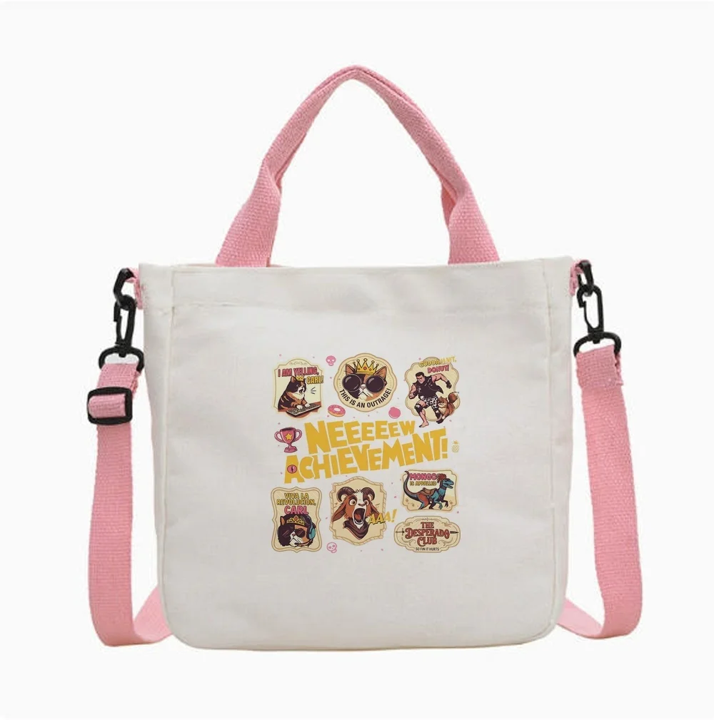 Dungeon Crawler Carl tote bag grocery bolsas de tela canvas  totebag einkaufstasche femme