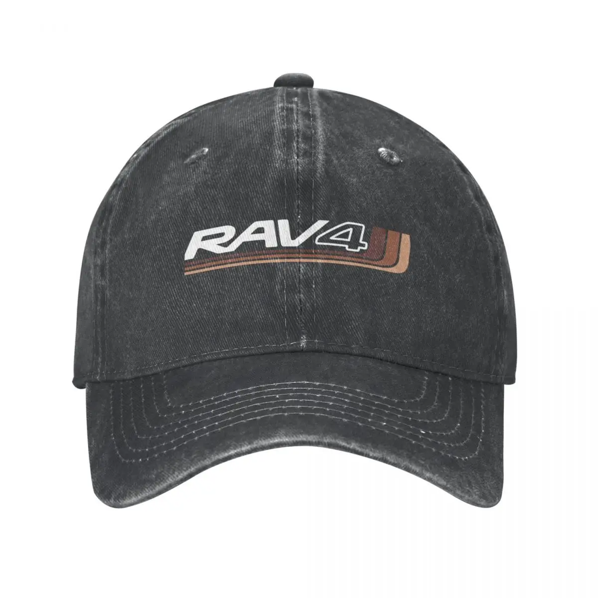 RAV4 Heritage Brown color Artwork Cowboy Hat dad hat Designer Hat cute Hats Man Women's