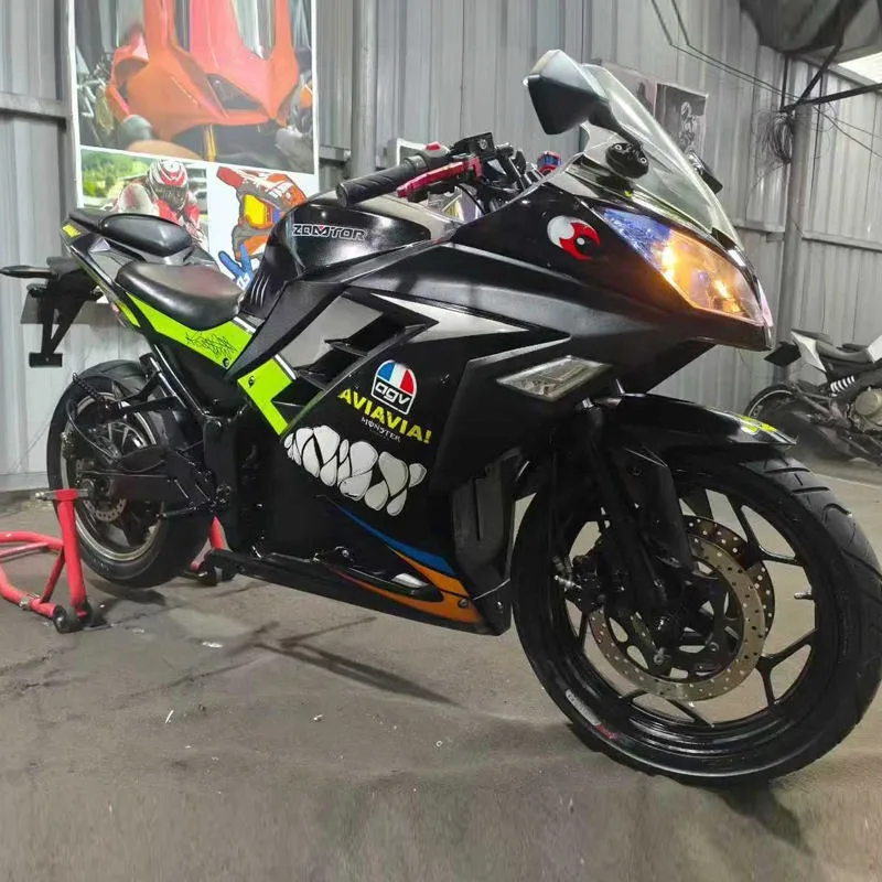 

2025 New Style Used Motorcycle Racing Electric Motorcycle Hangzhan New Design Super Power High Quality Adult Electric Motorcycle