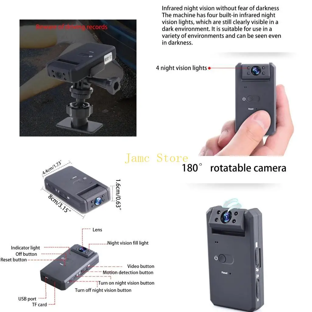 

LX0B Sports Parking Recorder Webcam Replace