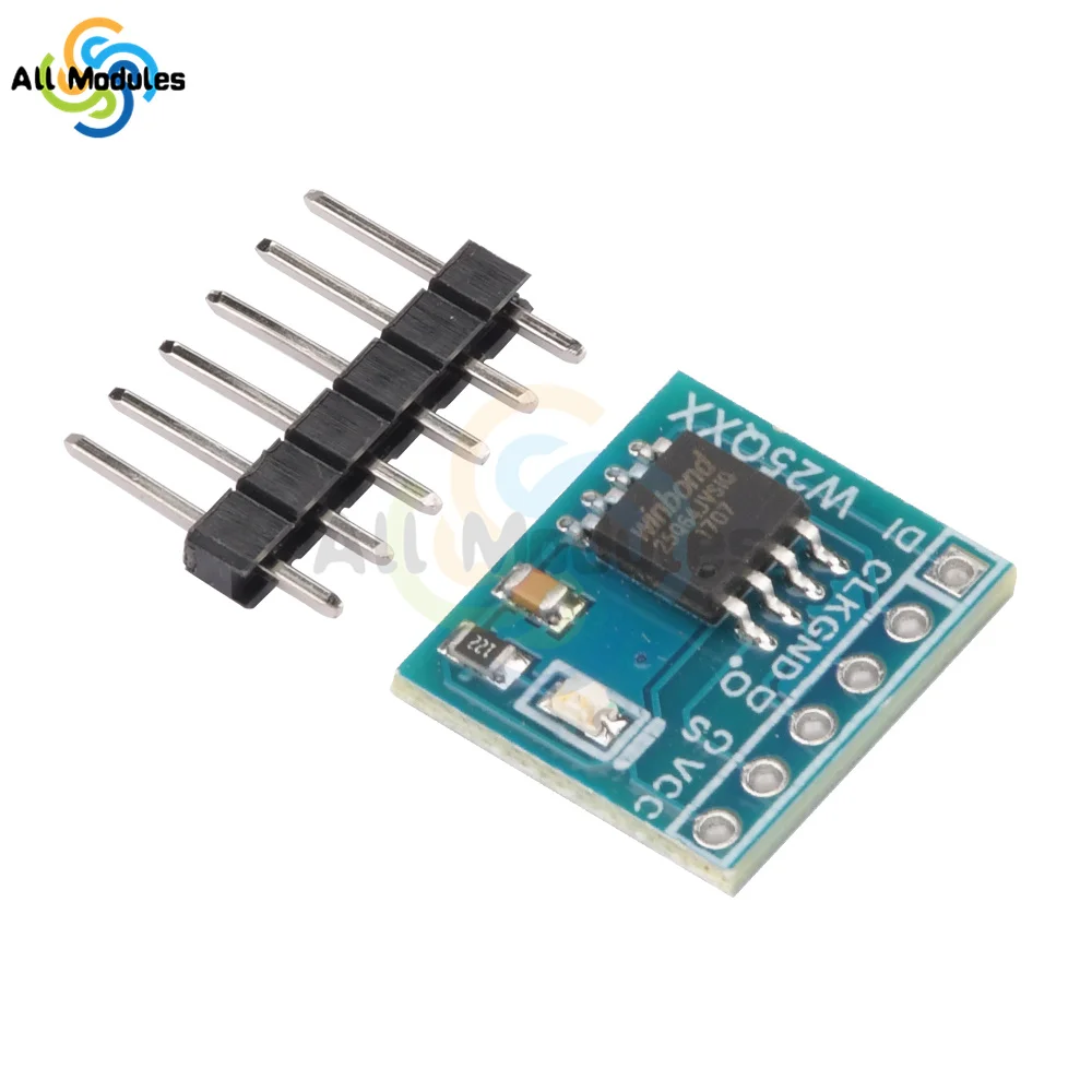 4MByte 8MByte 16MByte Large Capacity FLASH Storage Module W25Q32 W25Q64 W25Q128 SPI Interface BV FV STM32 Code