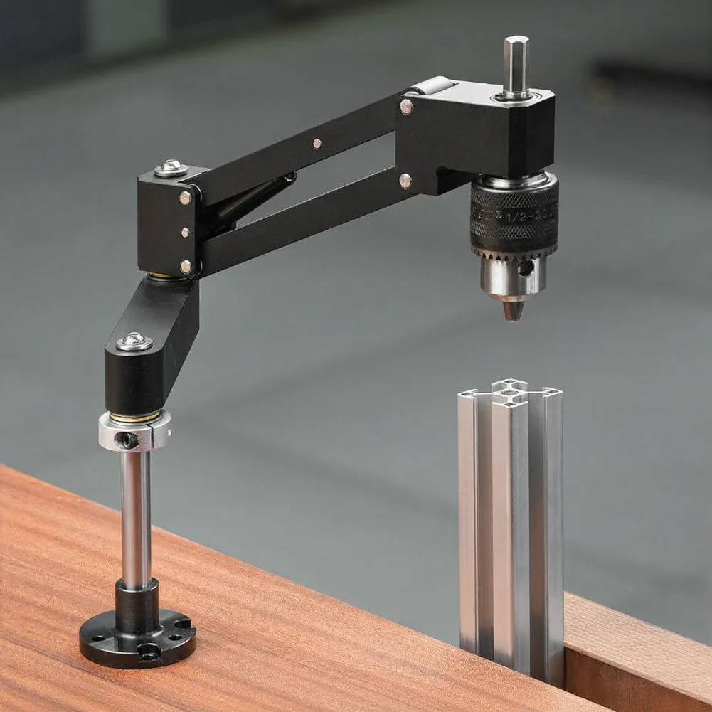 Tapping Support Arm Cantilever Bracket For Hand Drill Horizontal And Vertical Multi Position Adjustable Tool