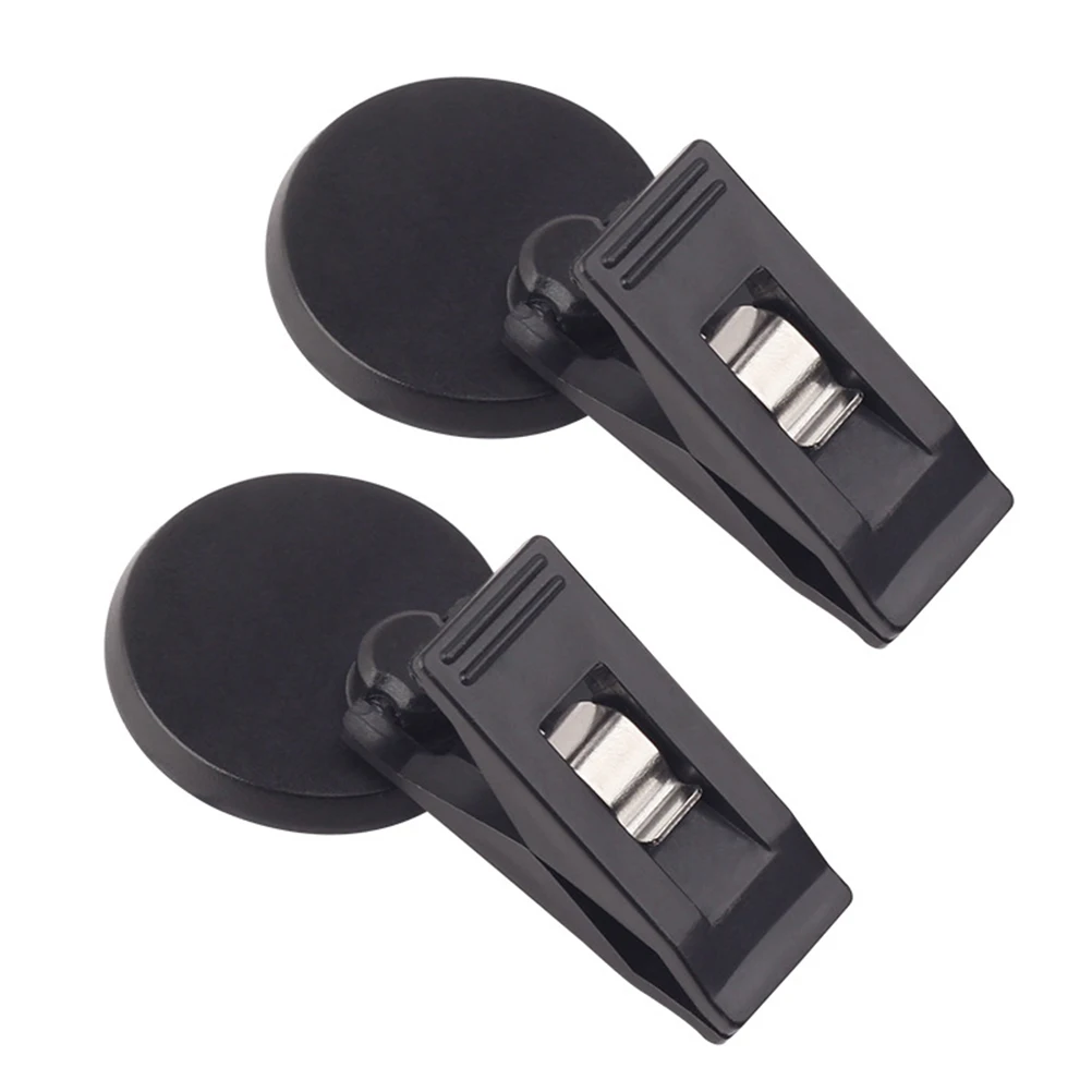 2 Pcs Multifunction Card Holder Vehicle-mounted Access Control Bill Clip Ticket Wallet Multi-function