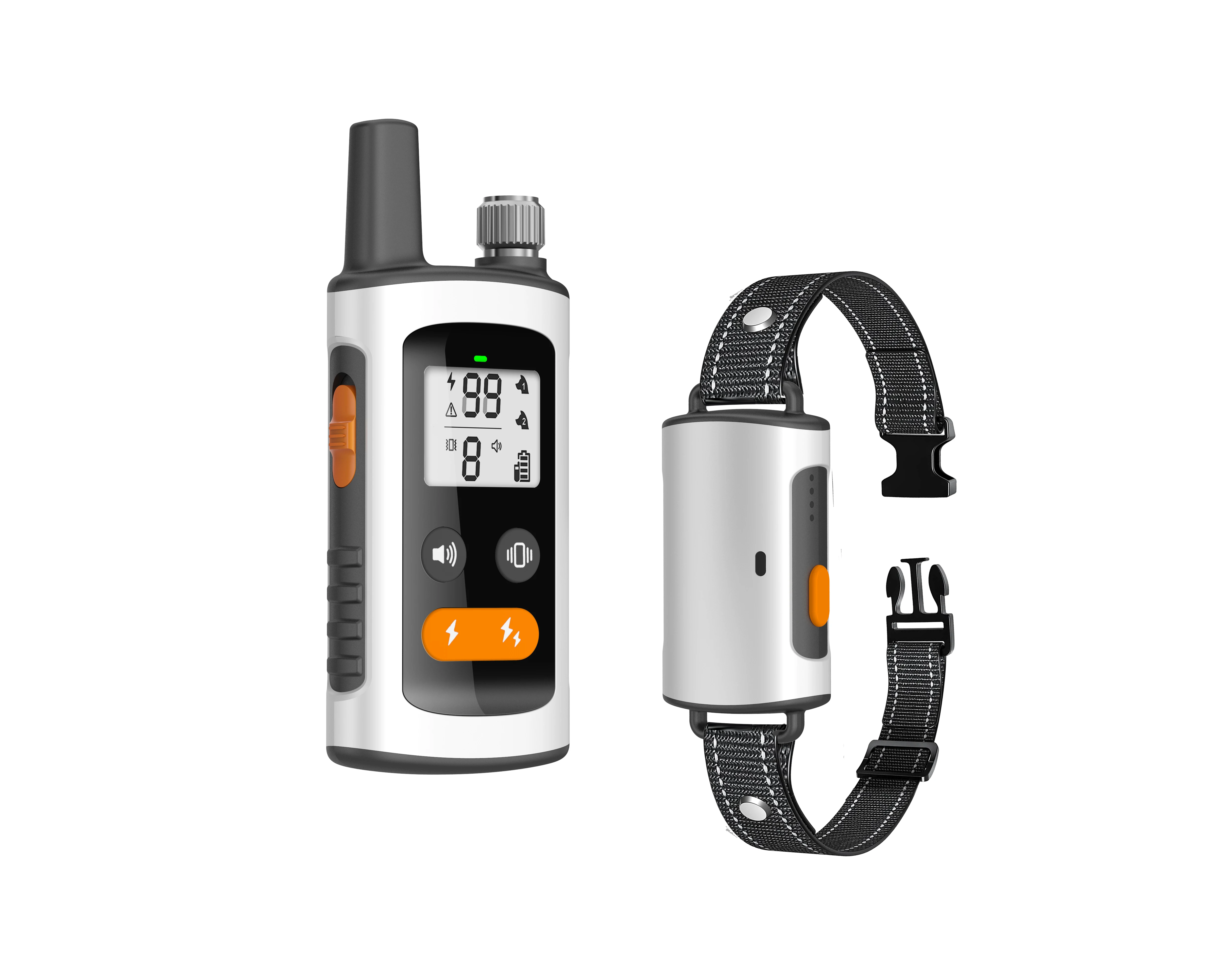 Collier de chien de formation à distance intelligente Rechargeable à 99 niveaux, dispositif électronique Anti-aboiement personnalisé étanche, entraîneurs de chiens