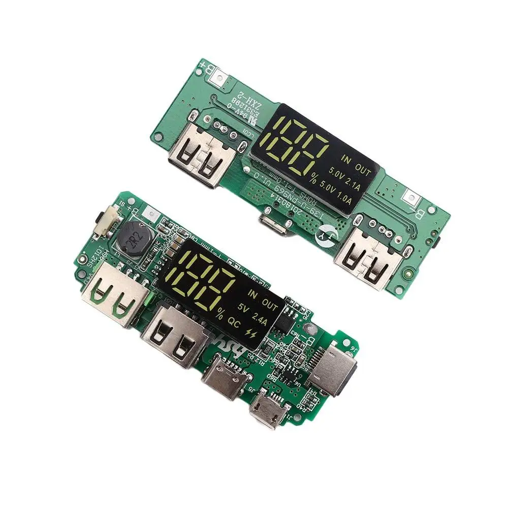 Module de chargement USB Micro/type-c Durable, double USB, carte de chargeur de batterie 18650, chargeur de batterie au Lithium, chargement USB