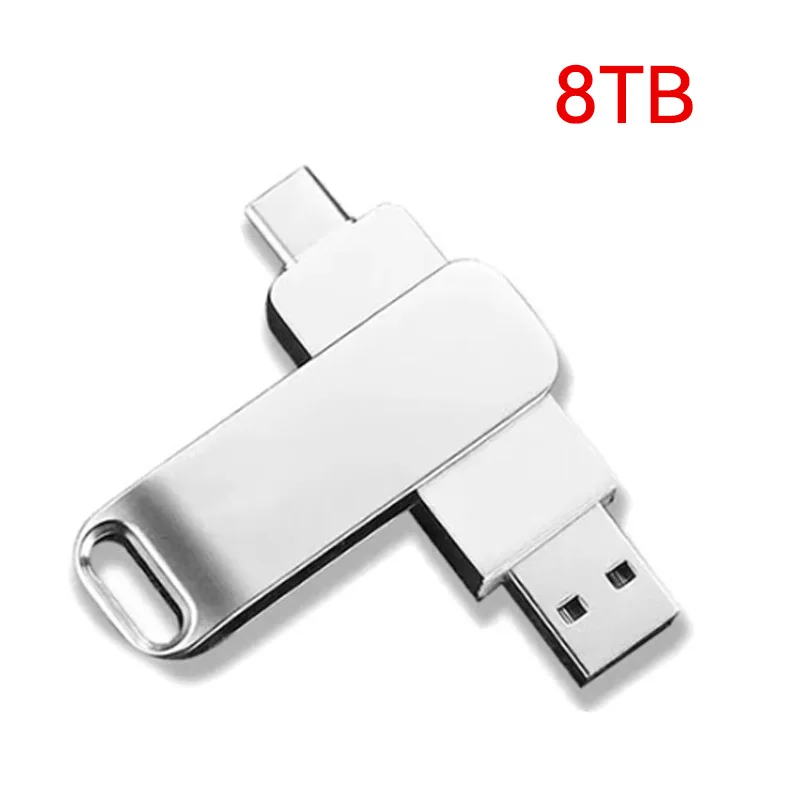 Lenovo 16TB USB 3.2 Flash-Laufwerke Hochgeschwindigkeits-Übertragung Metall-Pendrive Speicherkarte Pendrive Flash-Disk Memoria Wasserdichter Stick