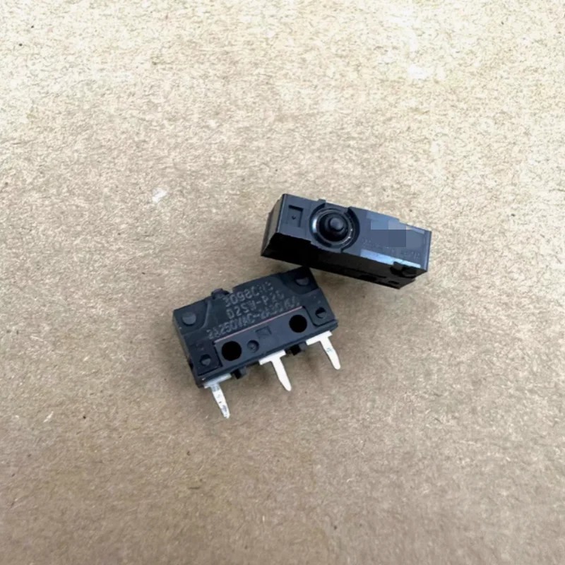 2PCS/LOT D2SW-P20 microswitch waterproof and dustproof 3 pointed foot 2A reset limit stroke light touch button
