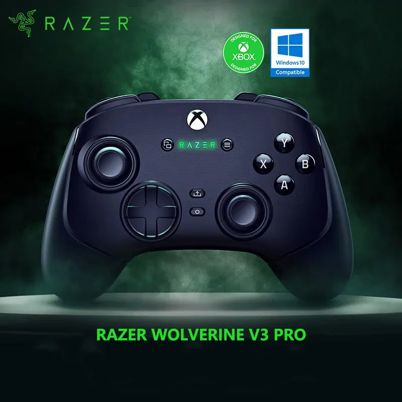 

Razer Wolverine V3 Pro Wireless Esports Controller For Xbox & PC 4 Mouse Click Back Paddles & 2 Claw Grip Bumpers Fast Triggers