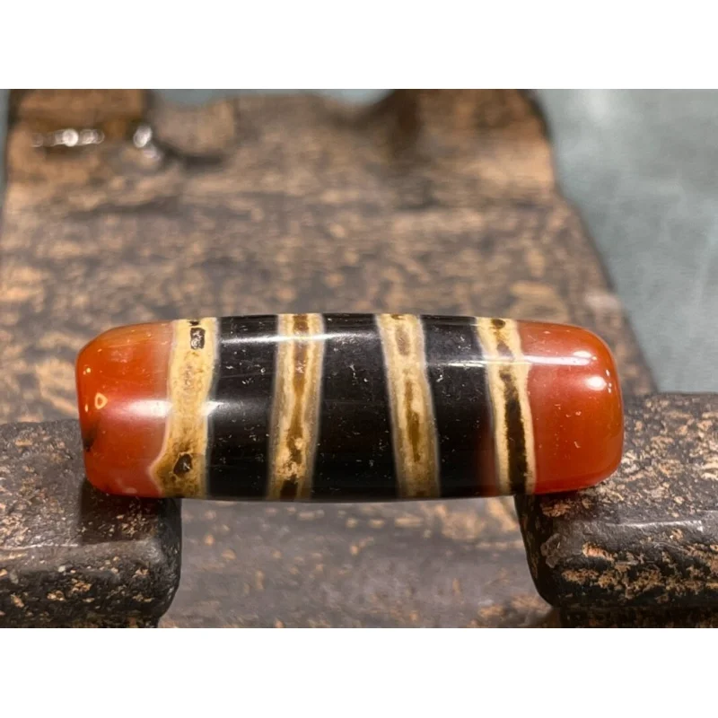 

Tibetan Nepalese Himalayan Ancient agate Old Dzi Talisman Eye Beads Amulet