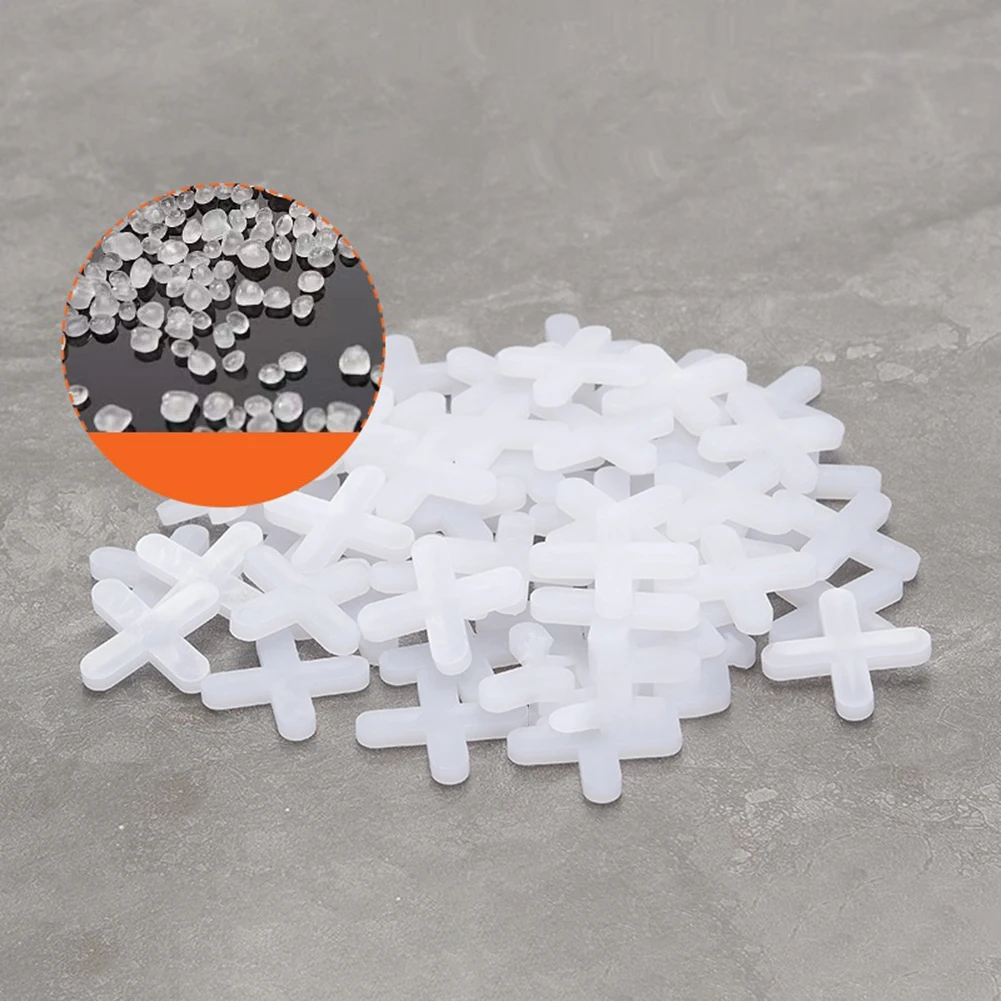 200 stücke 1/1,5/2/2,5/3mm Fliesen Spacer Kreuz Fliesen Nivellierung Clips Für Boden wand Nivellierung Installationen Verlegung Bau Werkzeuge Kit