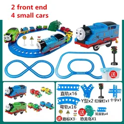 Diecast Magnetic Rail Trains Sets Model Toys Electric Train Track Toy Safe Materials Simulated Train Christmas Birthday Gift