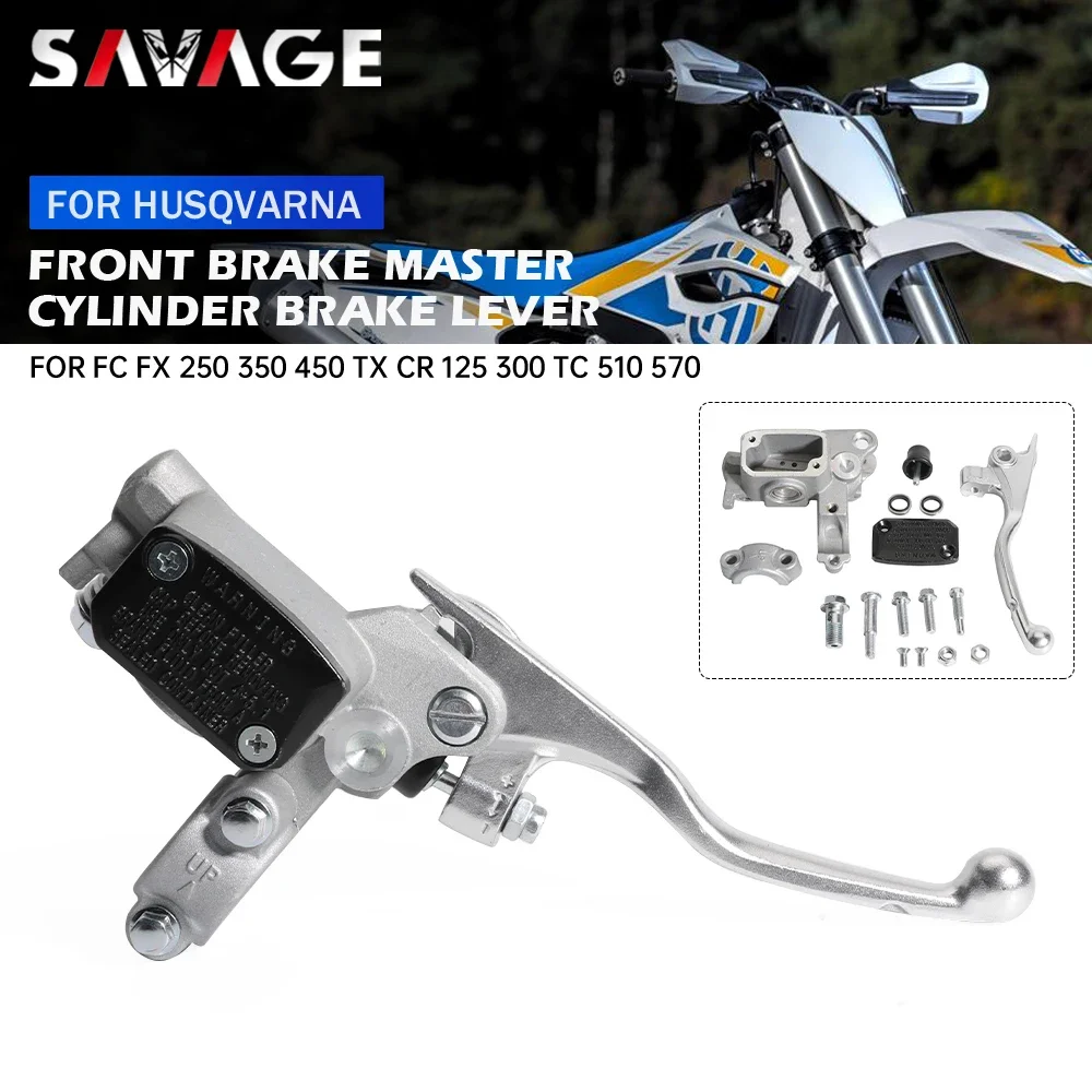 Front Brake Master Cylinder Lever For Husqvarna FC CR 125 250 300 FX 350 450 TC 510 570 Motorcycle Accessories Brake Pump Handle