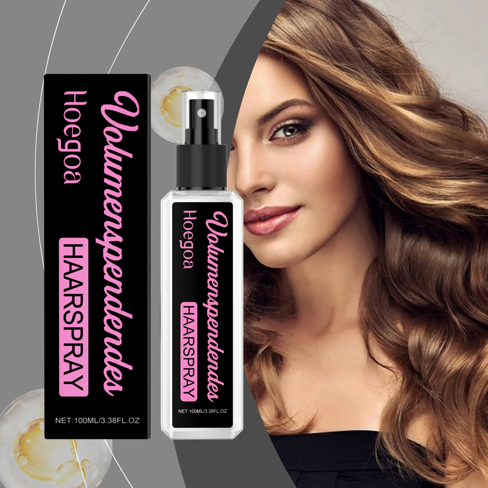 

Volumizing Hair Spray for Fine Hair Hairdresser Water Hair Fixing Spray for Women Men Hair Care