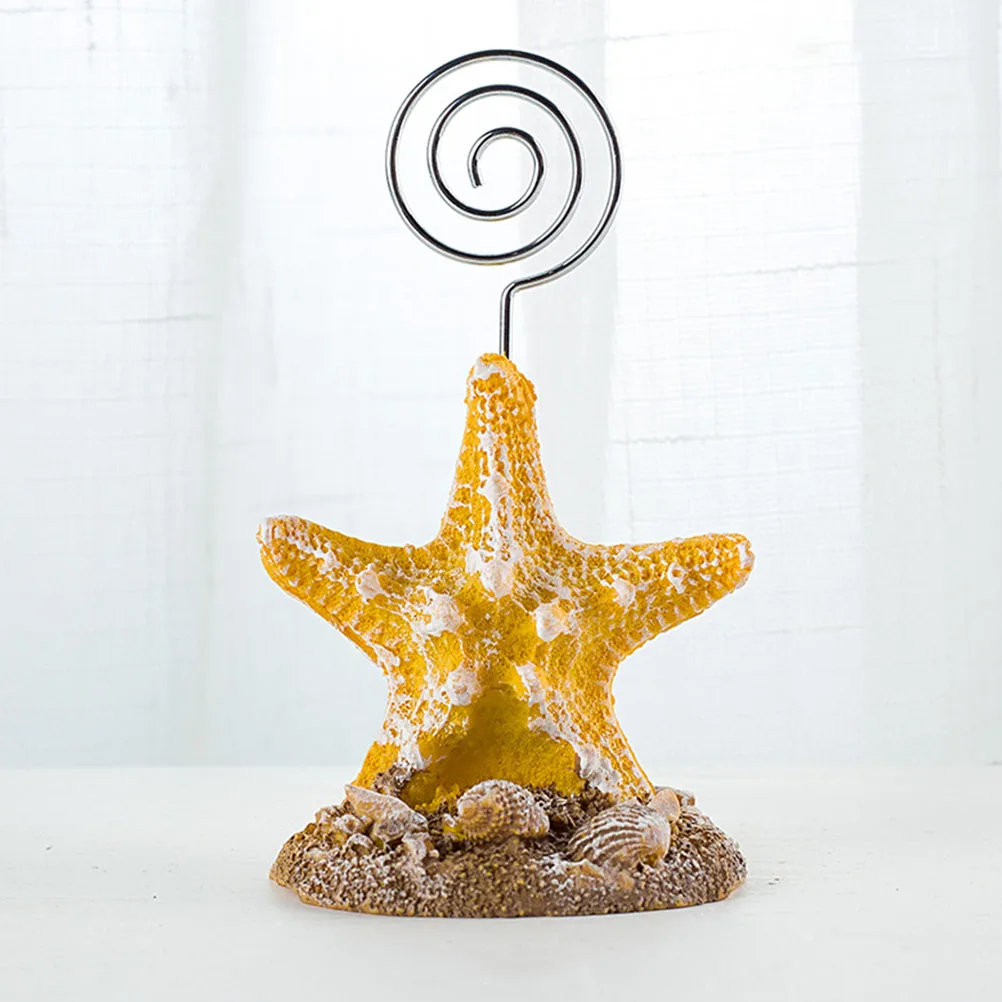 2 PCS Automatic Business Card Holder Office Sea Metal Nautical Desktop Ornament