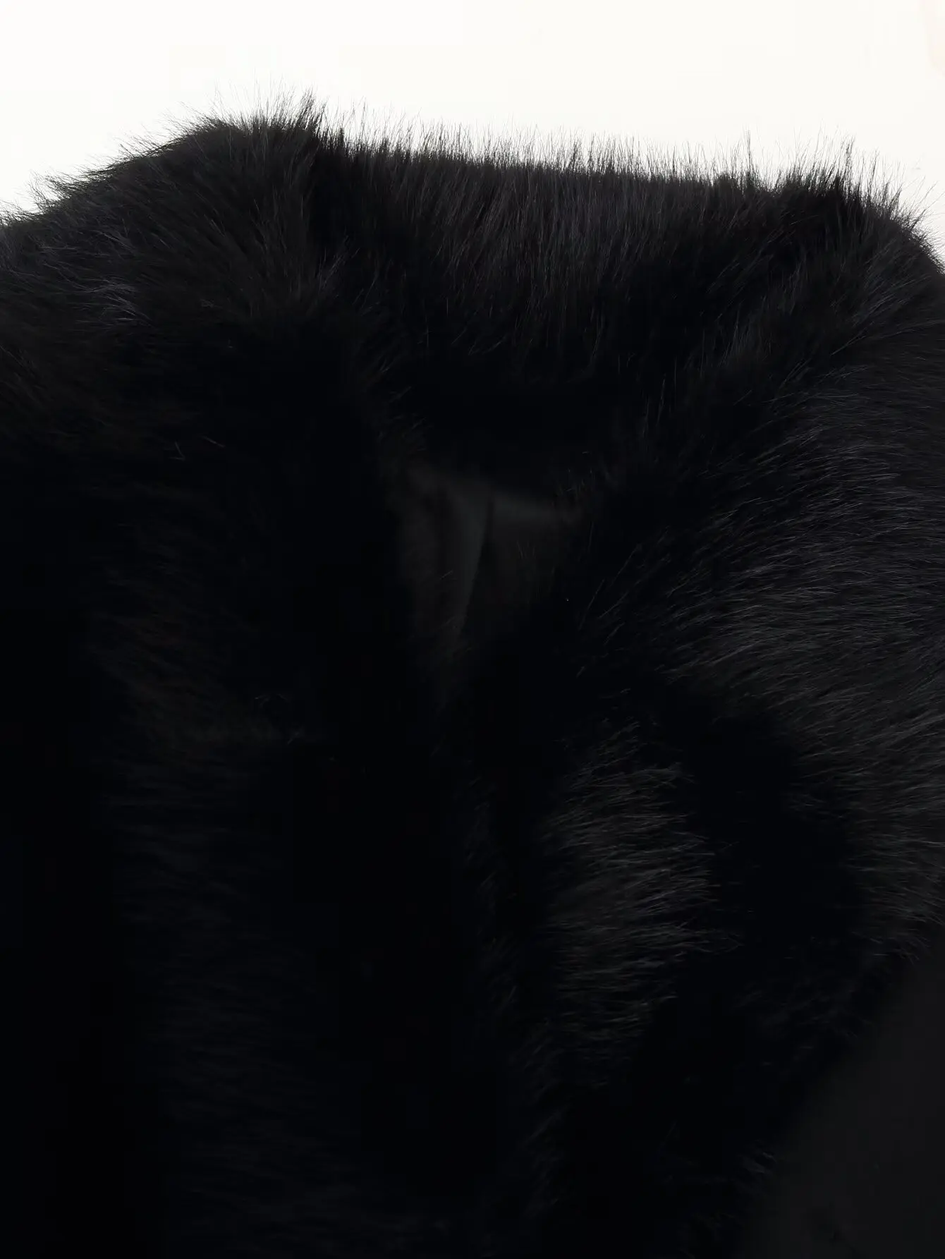 Diiyig mulher 2025 inverno nova moda imitação de pele costura gola de pele casaco chique com cinto fino manga longa casaco outerwear mujer