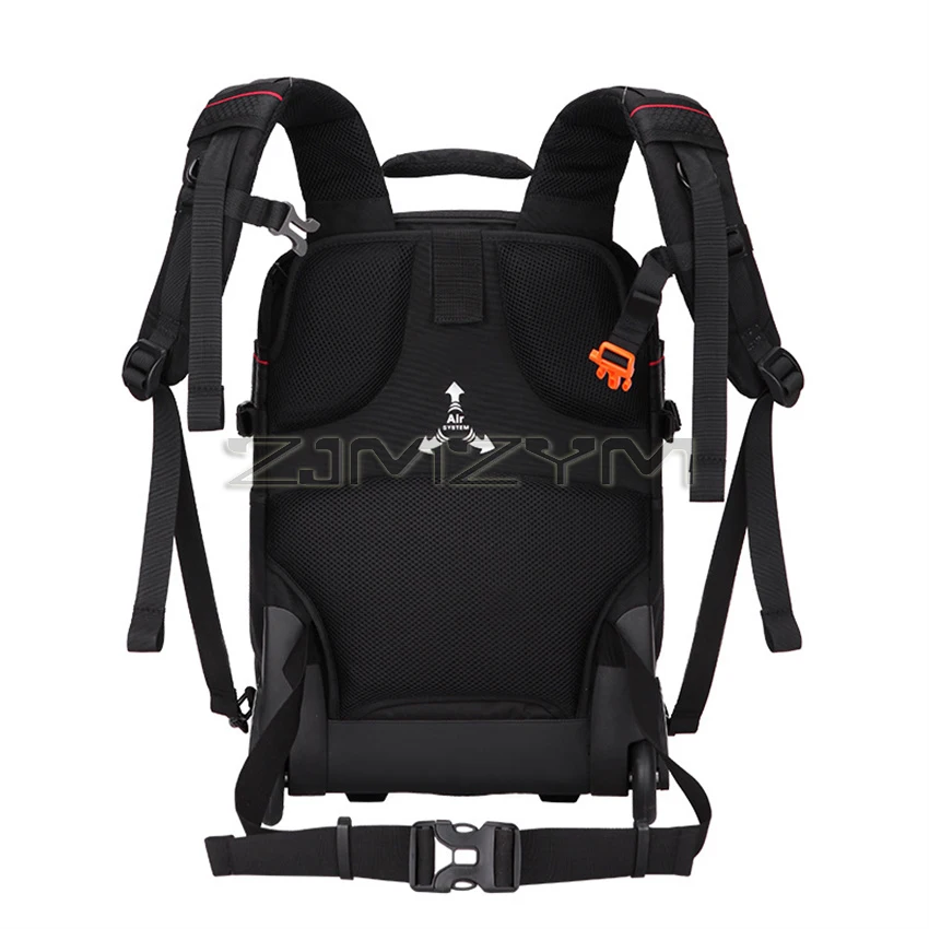 New Upgrade Professional DSLR camera trolley suitcase Bag Video Photo Digital Camera luggage travel trolley Backpack on wheels