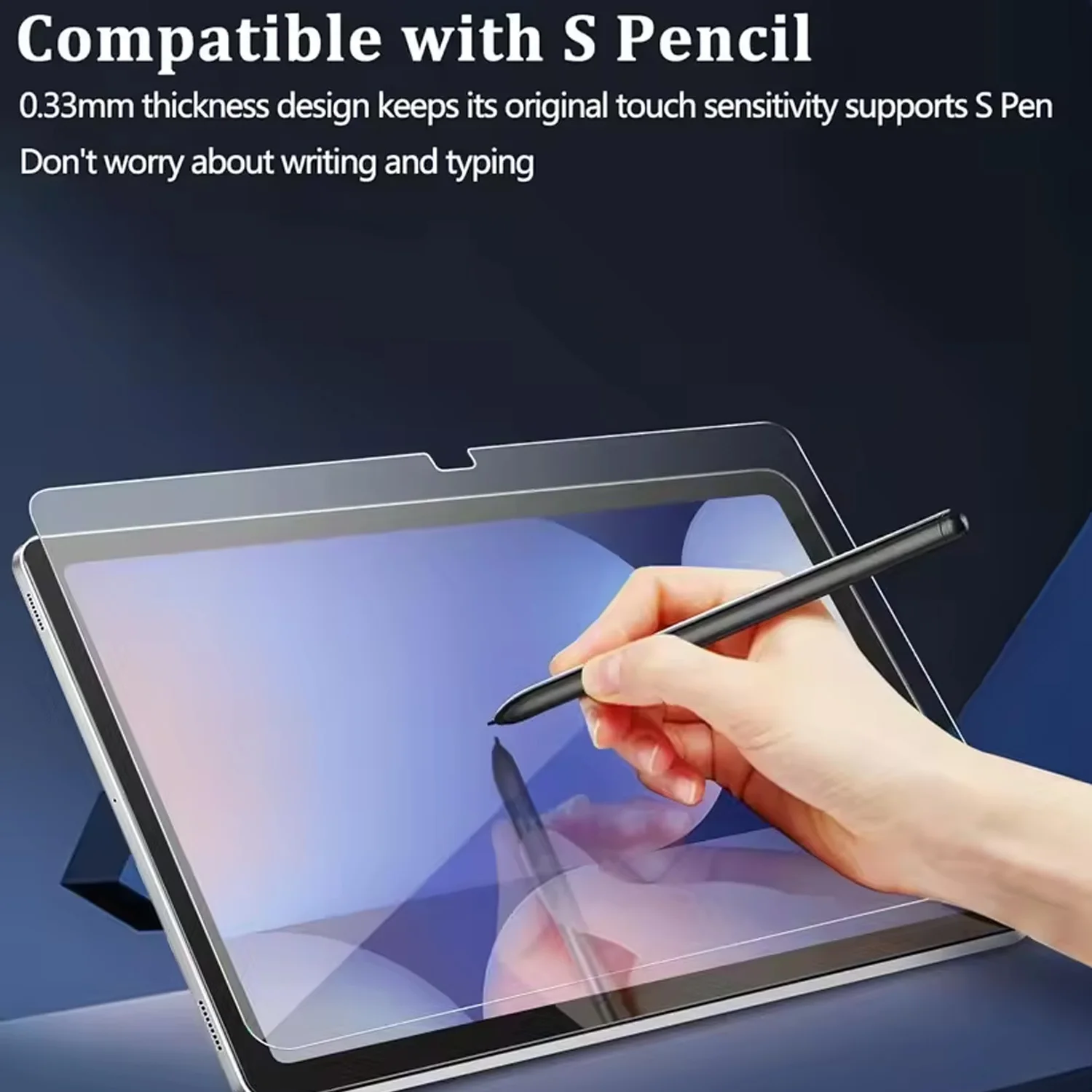 For Samsung Galaxy Tab S10 FE FE+ Tablet Tempered Glass Screen Protectors Easy Install Dust Free Kit For Samsung Tab S10FE