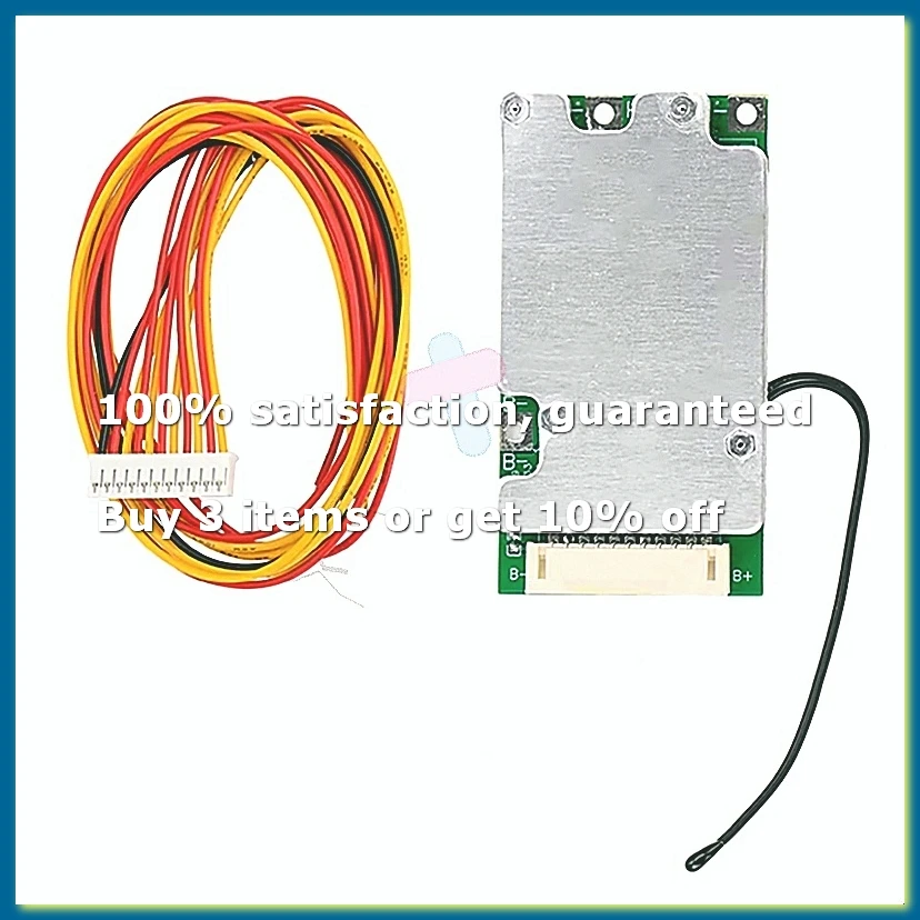 Carte de protection Li-Ion 10S 36V 30A pour cellules Li-Ion 18650 avec équilibrage pour onduleur de voiture électrique B-WDL